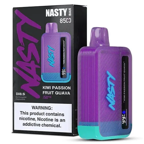 Nasty Bar Kiwi Passion Fruit Guava – (8500 Puffs)
